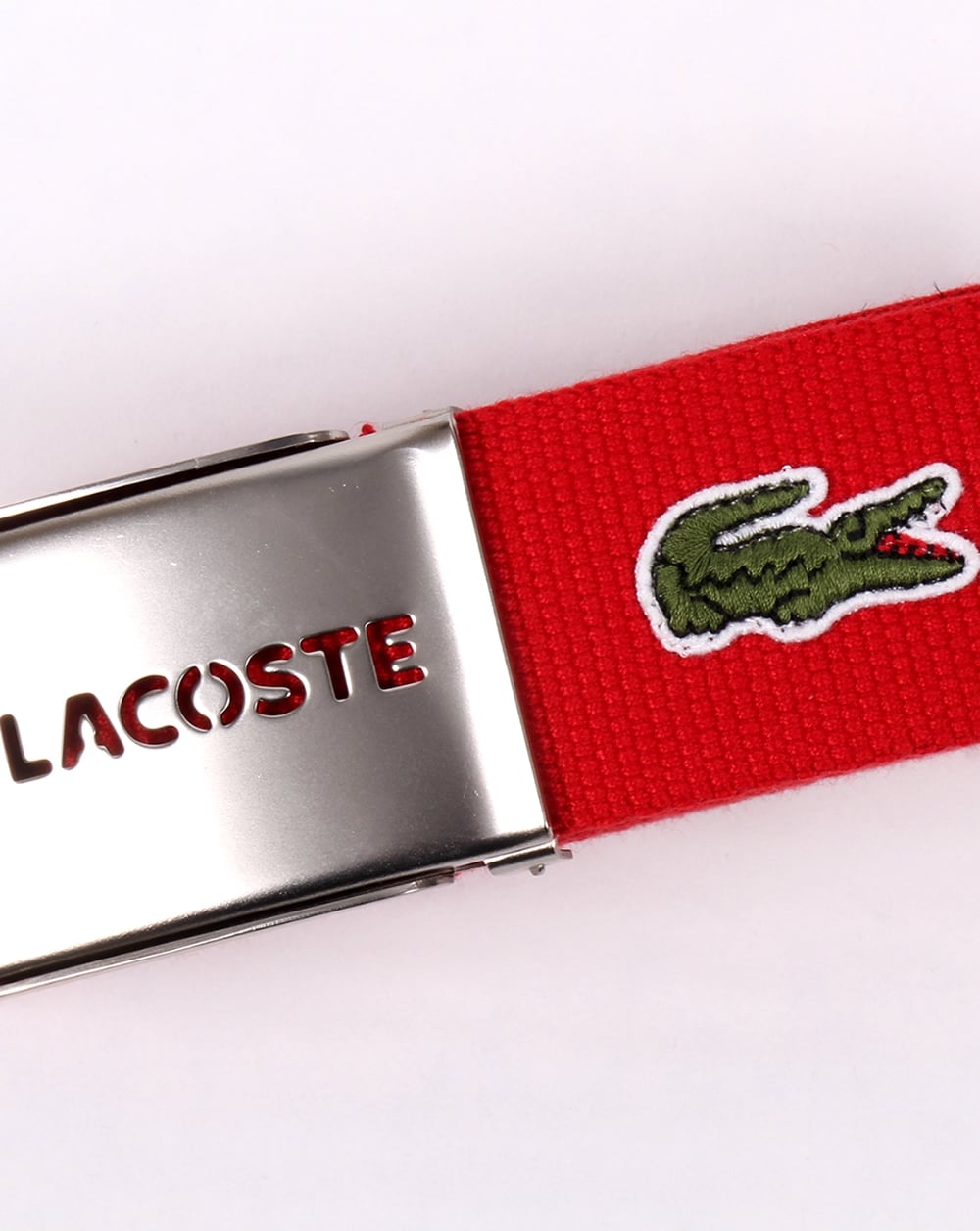 Lacoste Gürtel Geschenkbox Rot