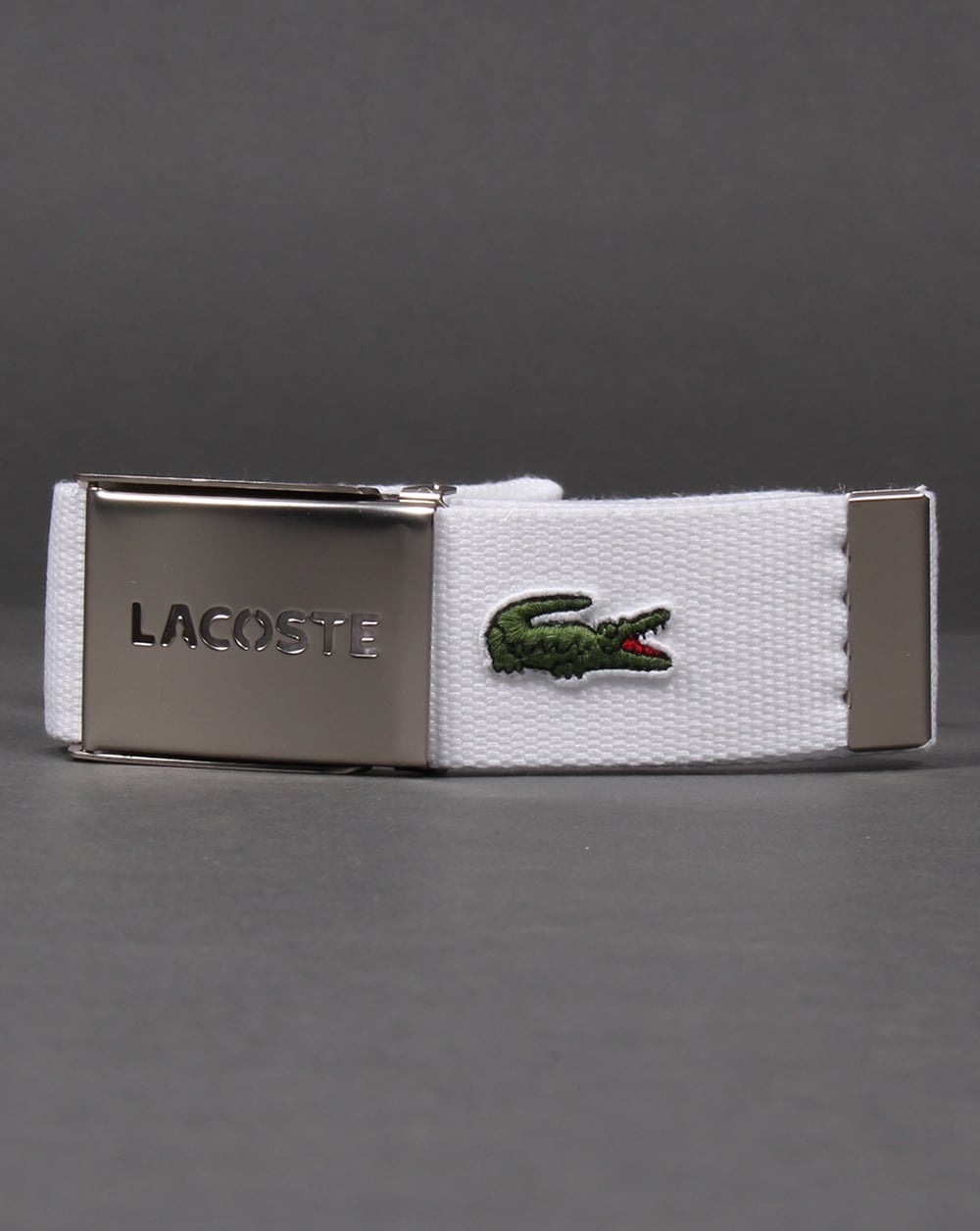 Lacoste Gürtel Geschenkbox Weiß