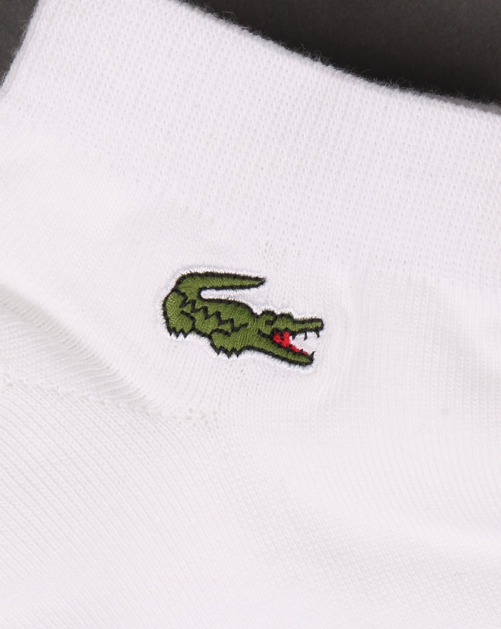 Lacoste – Niedrig geschnittene Socken, 3er-Pack, Weiß