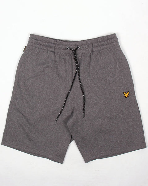 Lyle And Scott Active Charlton Fleece Shorts Grey Marl