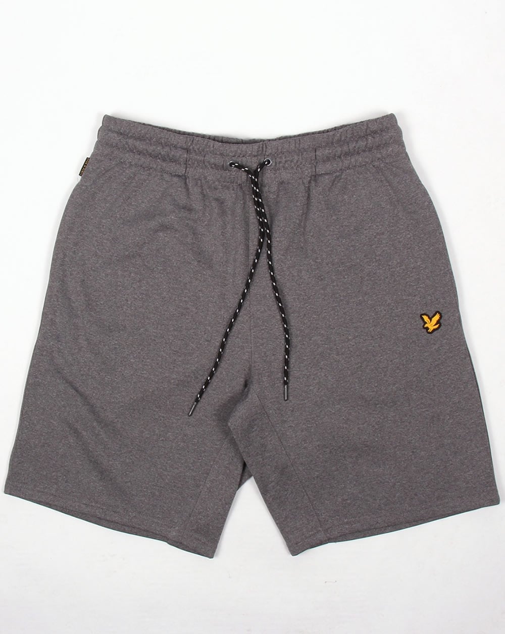 Lyle And Scott – Active Charlton – Fleece-Shorts in Graumeliert