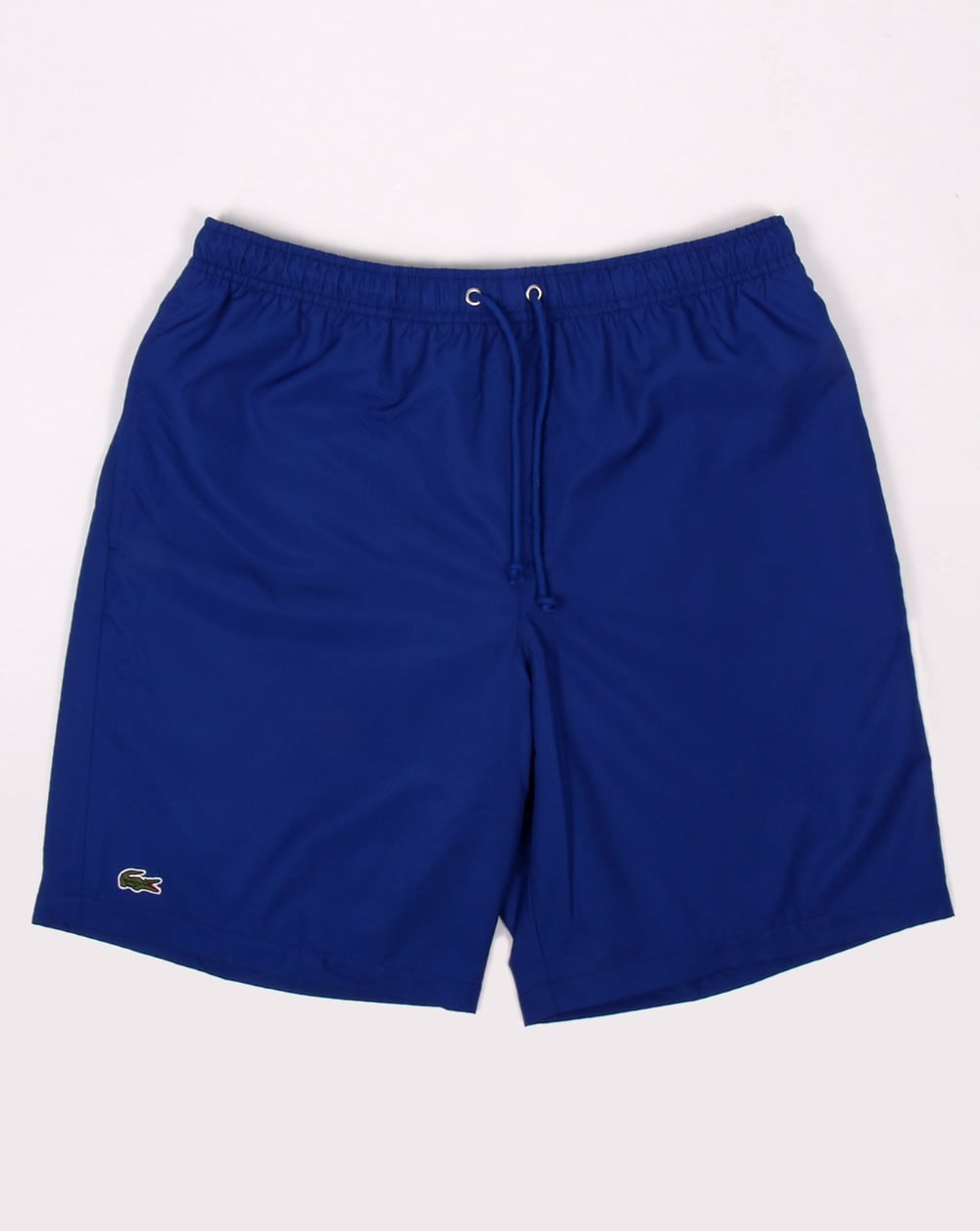 Lacoste – Shorts mit Diamant-Kordelzug in Französischblau