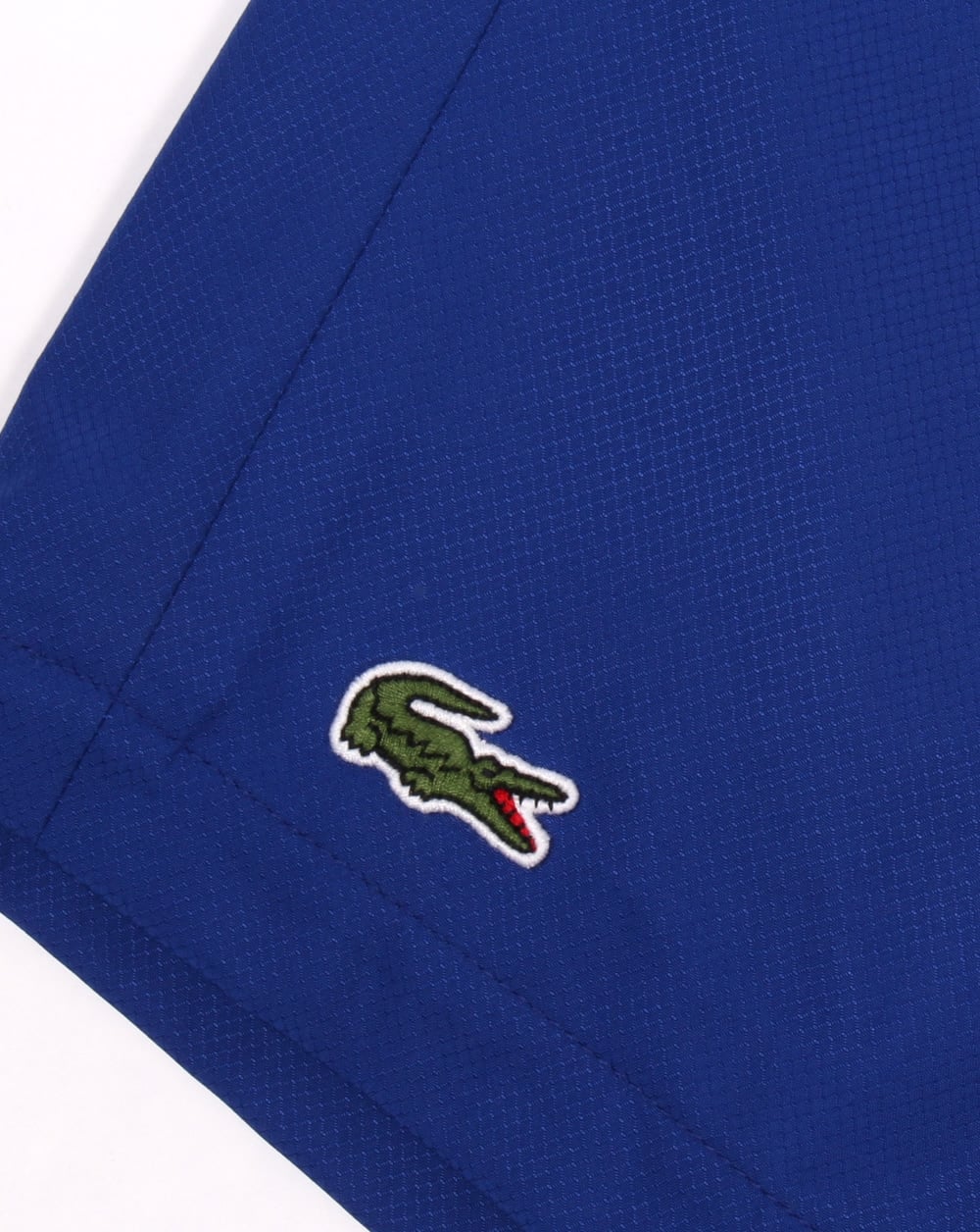 Lacoste – Shorts mit Diamant-Kordelzug in Französischblau