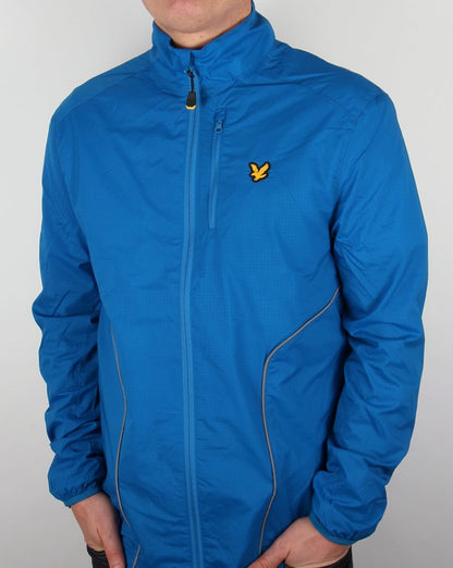 Lyle And Scott – Active Chataway-Jacke, tiefes Kobaltblau
