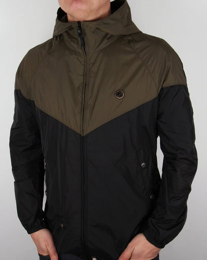 Pretty Green Reedbank Jacke Schwarz
