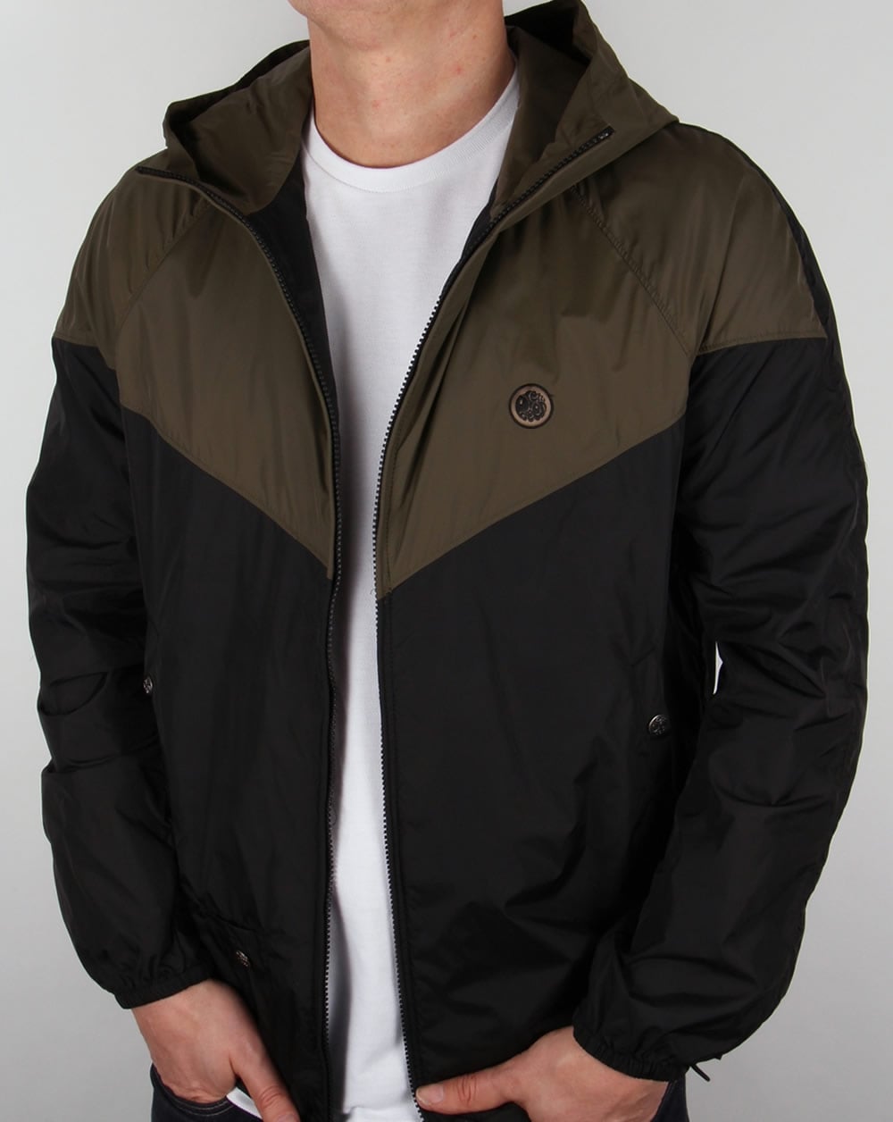 Pretty Green Reedbank Jacke Schwarz