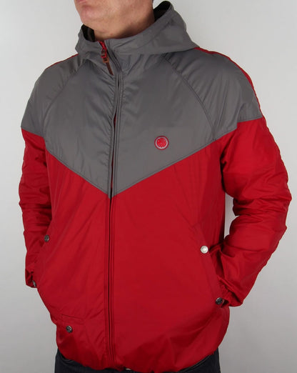 Pretty Green Reedbank Jacke Rot