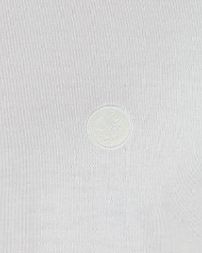Pretty Green Duxbury Langarm-T-Shirt Weiß