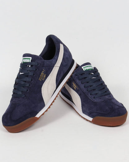 Puma Roma Sneakers Marineblau/Weiß