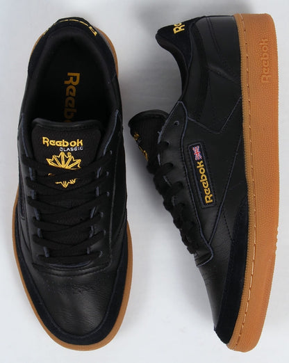 Reebok Club C 85 Sneaker Schwarz/Gelb