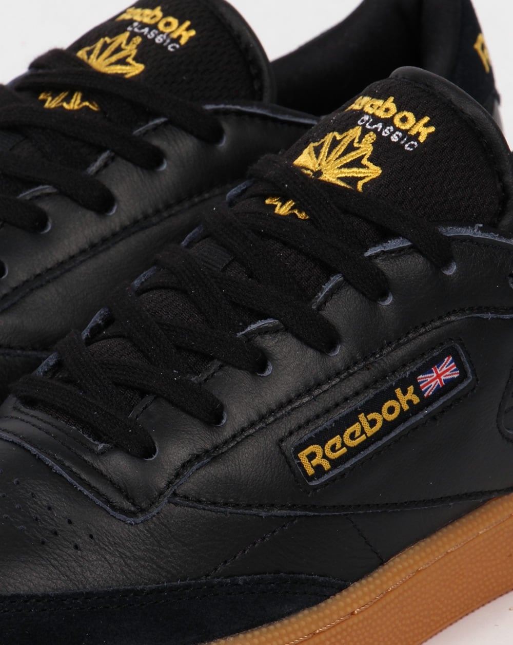 Reebok Club C 85 Sneaker Schwarz/Gelb