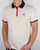Fila Vintage Mk1 Settanta Polo Shirt Gardenia/Navy/Red