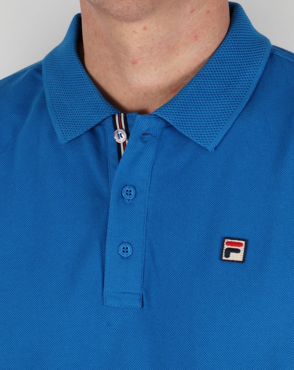 Fila Vintage Brizzi Poloshirt Imperial Blue