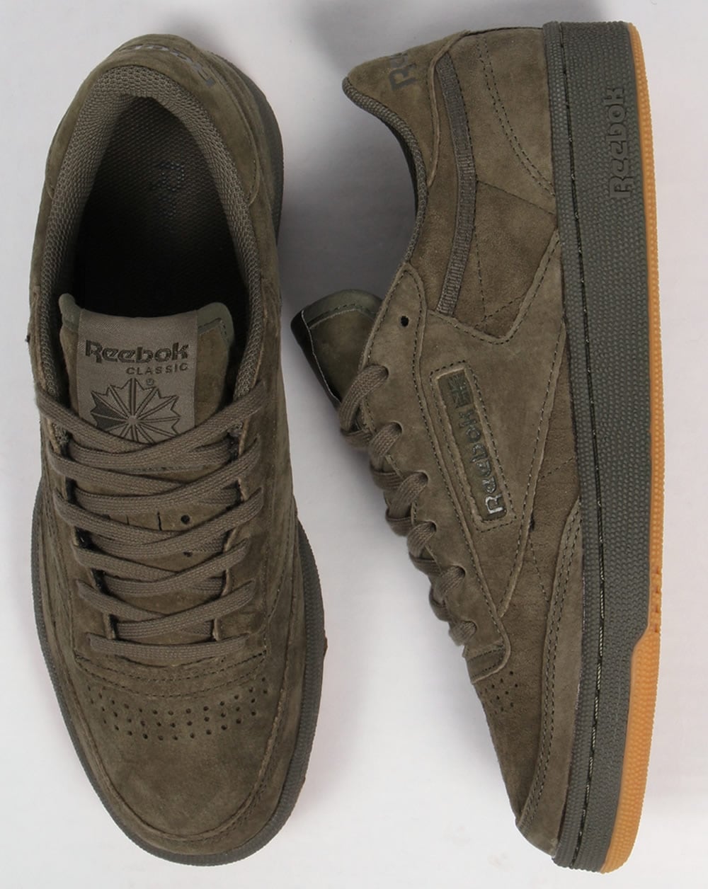 Reebok Club C 85 Sneaker in Jägergrün