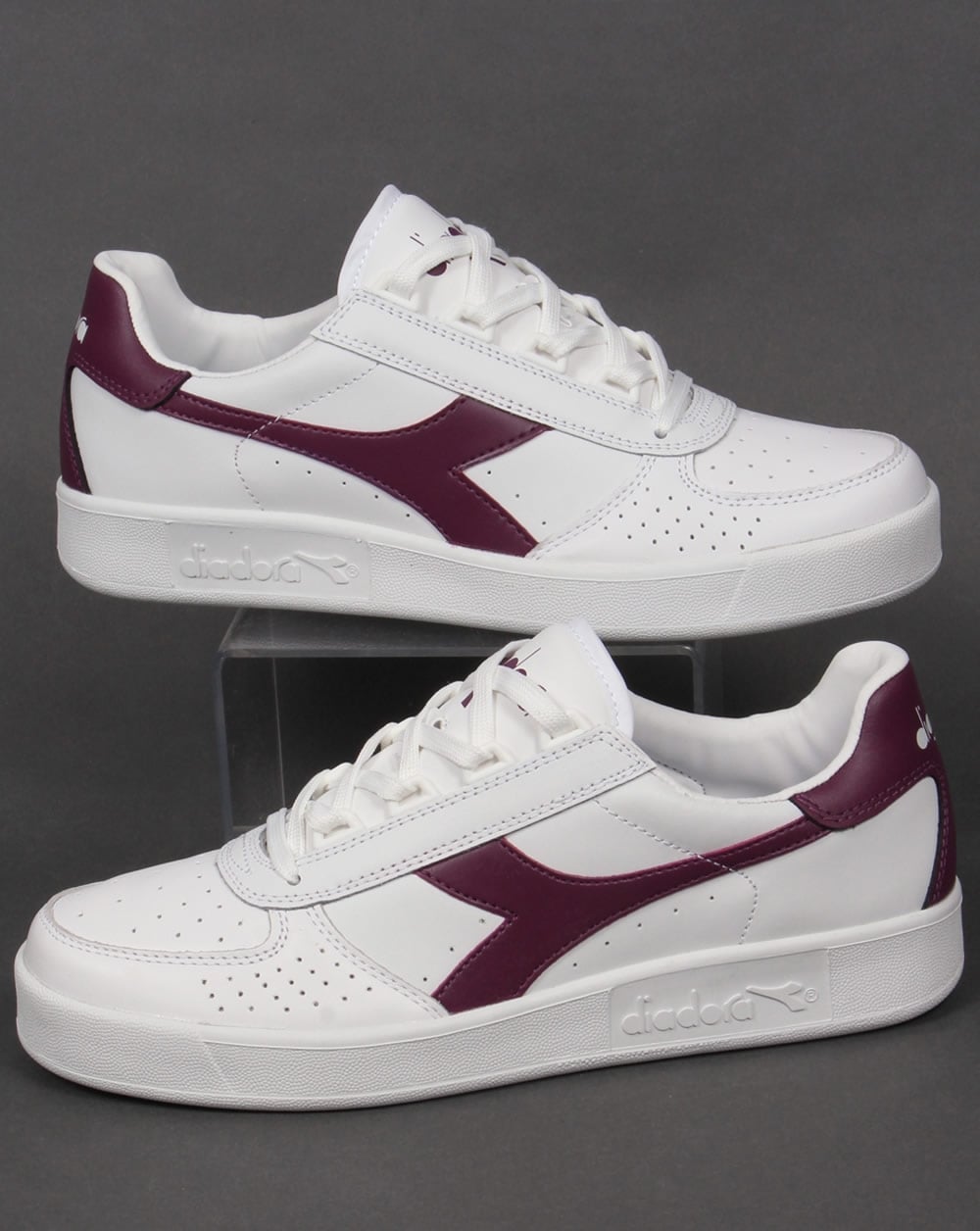 Diadora B. Elite Sneaker Weiß/Lila