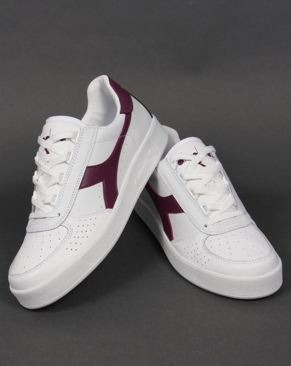 Diadora B. Elite Sneaker Weiß/Lila