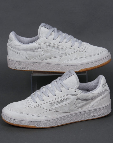 Reebok Club C 85 Trainers Steel/Carbon/Gum