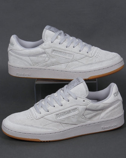 Reebok Club C 85 Turnschuhe Stahl/Carbon/Gummi