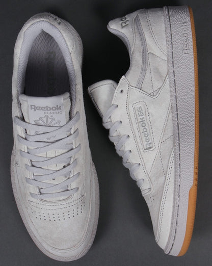 Reebok Club C 85 Turnschuhe Stahl/Carbon/Gummi