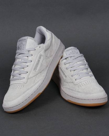 Reebok Club C 85 Turnschuhe Stahl/Carbon/Gummi