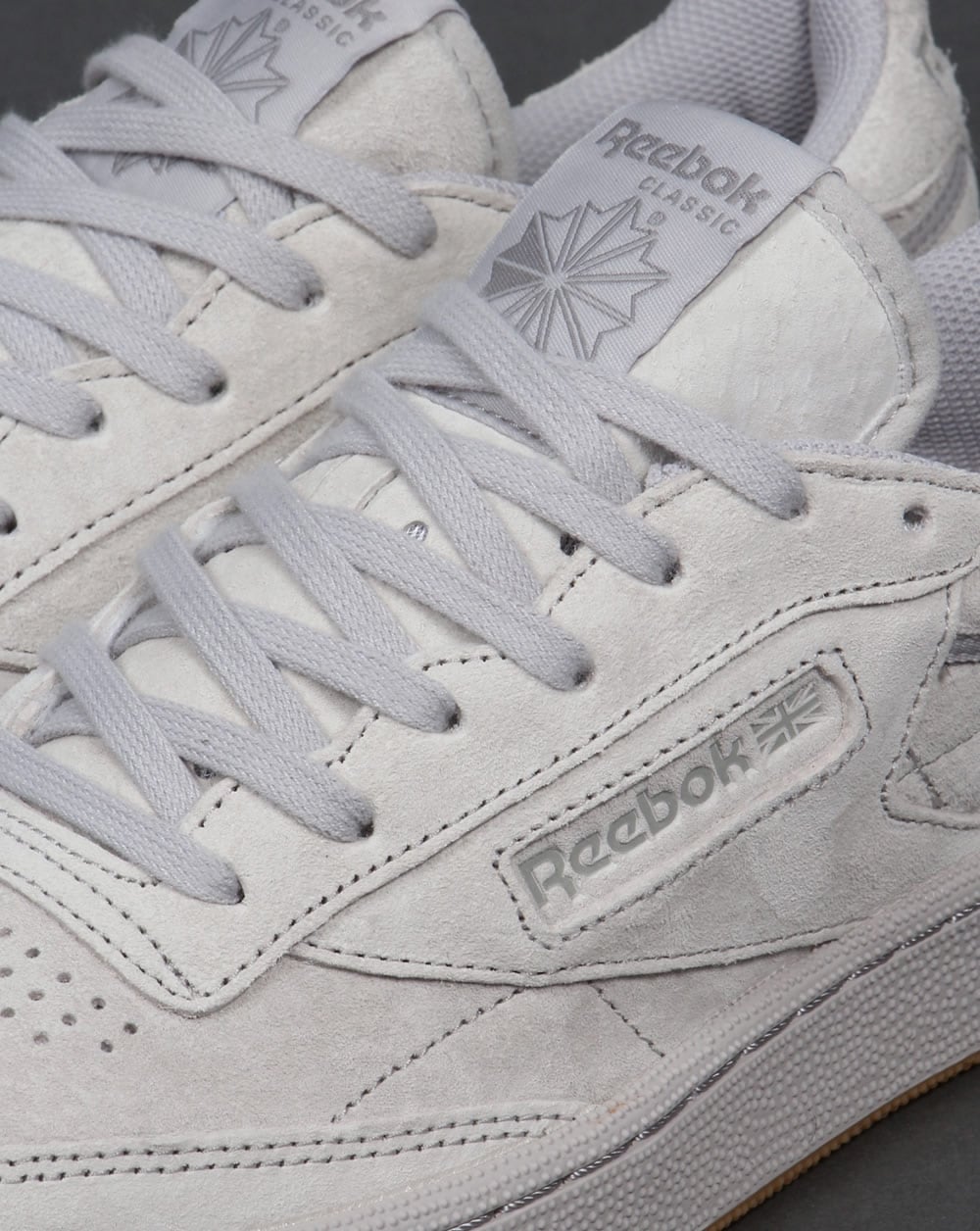 Reebok Club C 85 Turnschuhe Stahl/Carbon/Gummi