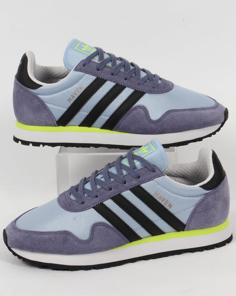 Adidas Haven Trainers Soft Blue/Black