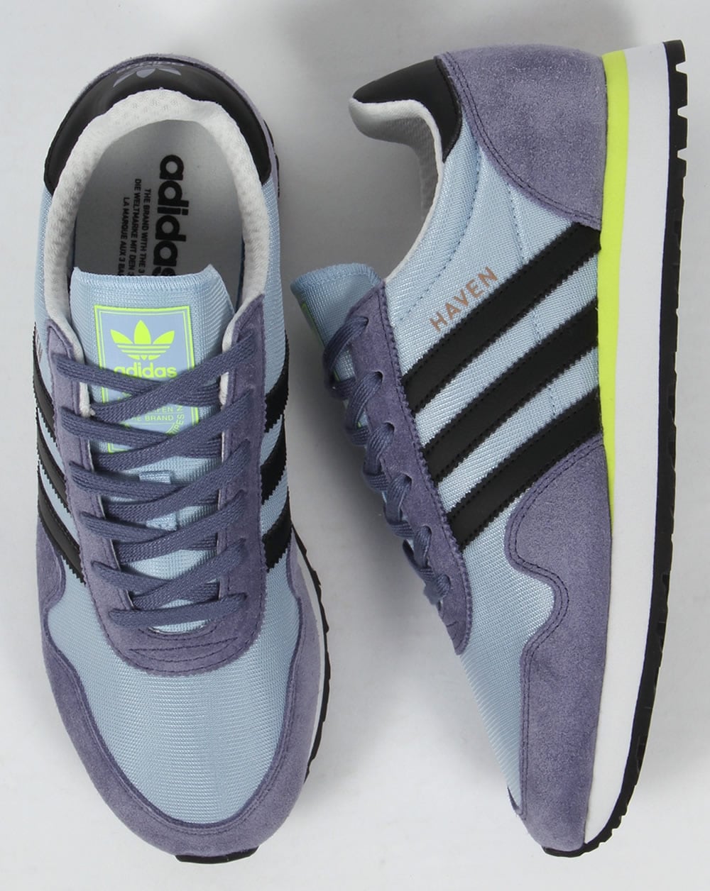 Adidas Haven Sneaker Softblau/Schwarz