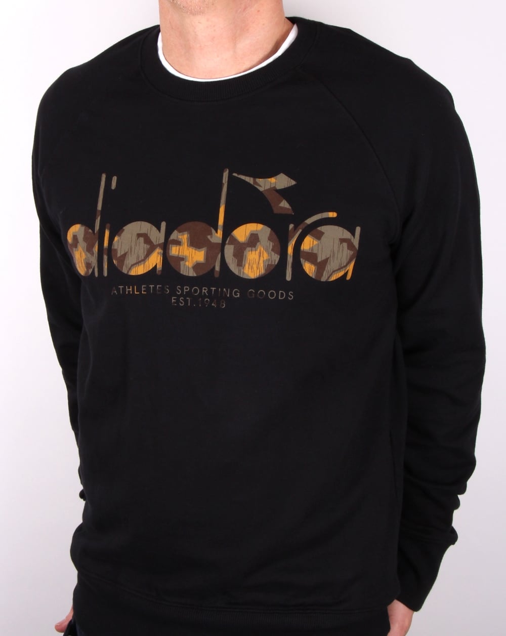 Diadora Logo Sweatshirt Black