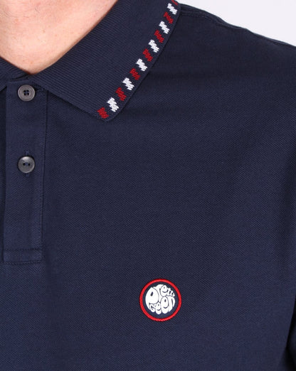 Pretty Green Elmwood Poloshirt, Marineblau
