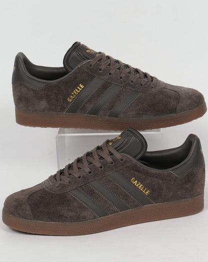 Adidas Gazelle Sneakers Utility Grau/Gummi