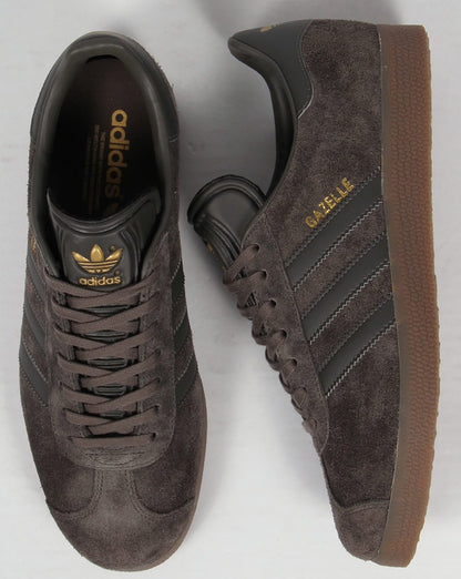 Adidas Gazelle Sneakers Utility Grau/Gummi