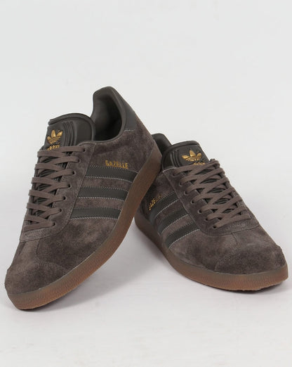 Adidas Gazelle Sneakers Utility Grau/Gummi