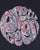 Pretty Green Camley Paisley Applique T Shirt Navy