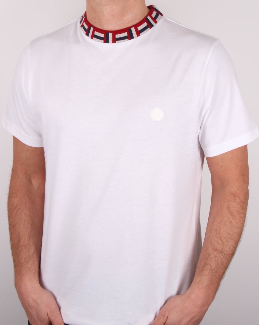 Pretty Green Plecteom T-Shirt Weiß