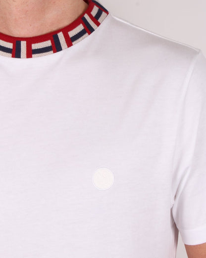 Pretty Green Plecteom T-Shirt Weiß