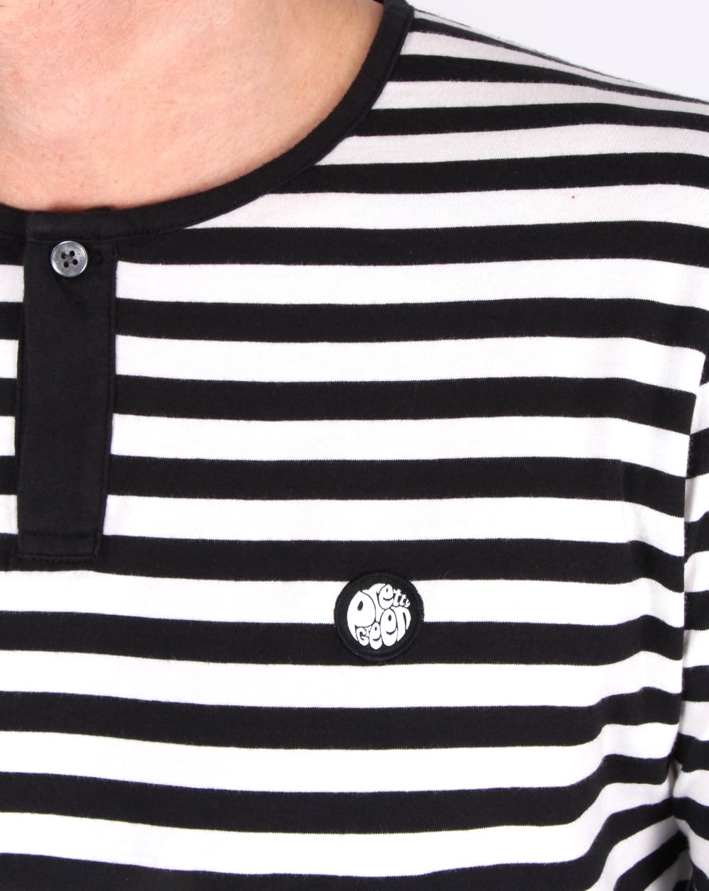 Pretty Green Redmond Opa T-Shirt Schwarz