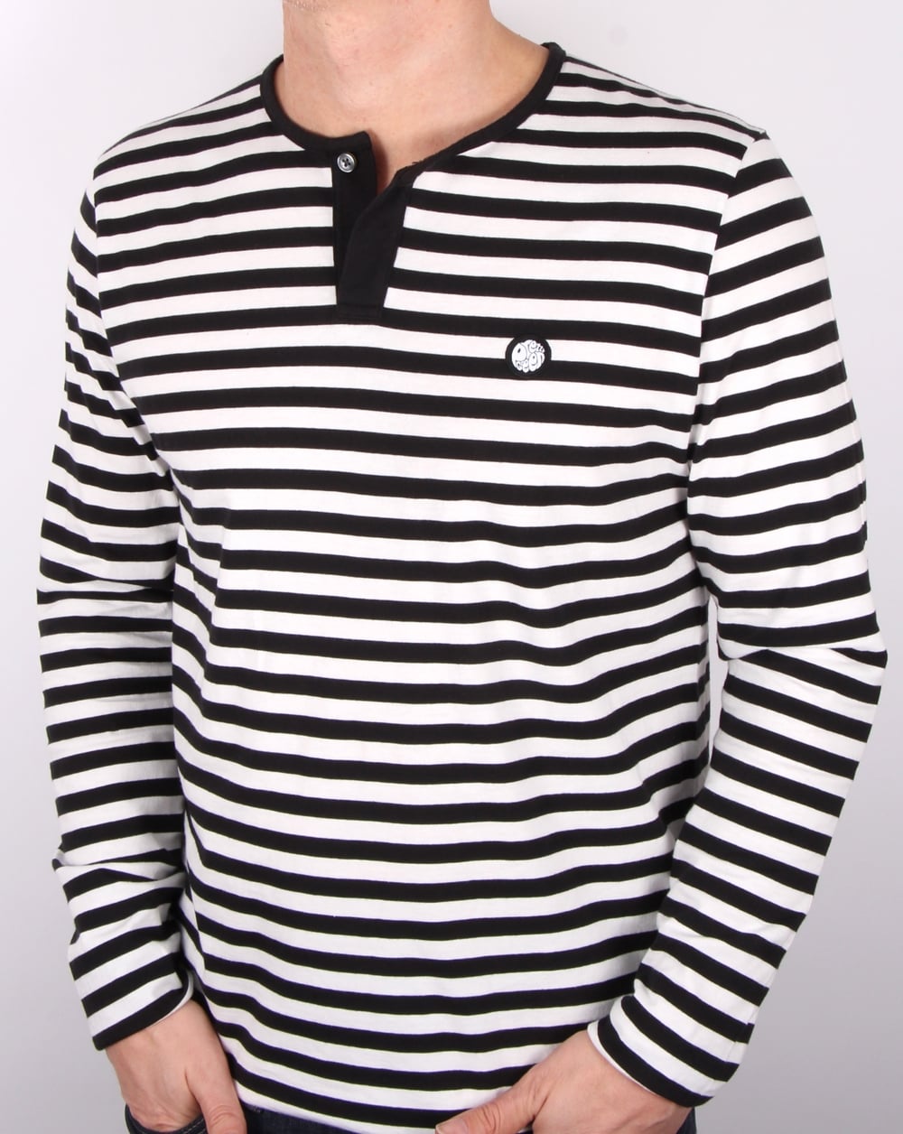 Pretty Green Redmond Opa T-Shirt Schwarz