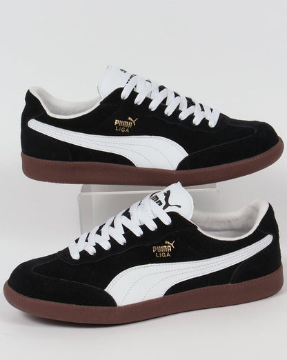 Puma Liga Suede Sneakers Schwarz/Weiß