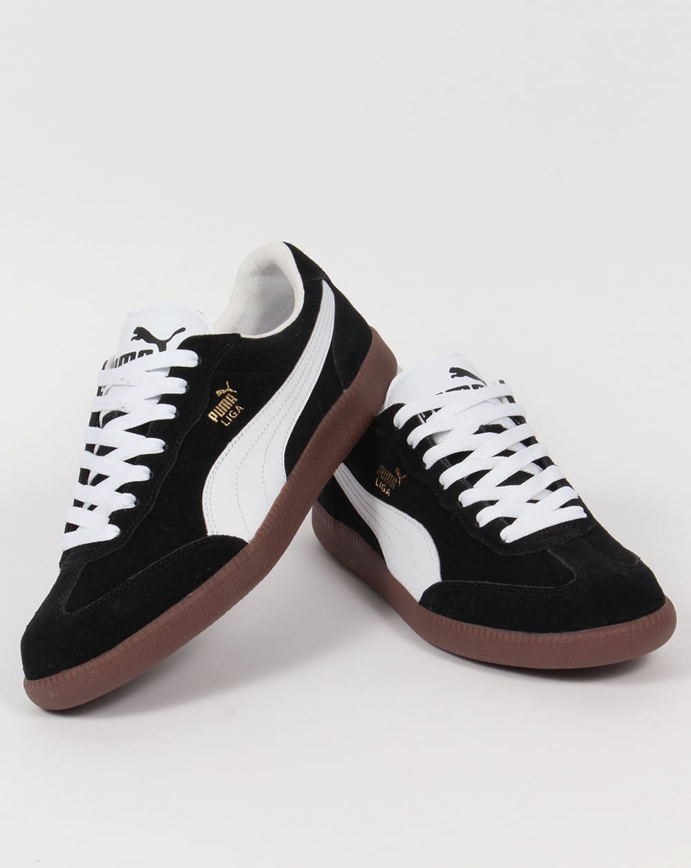 Puma Liga Suede Sneakers Schwarz/Weiß
