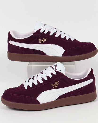 Puma Liga Suede Sneakers Lila/Weiß