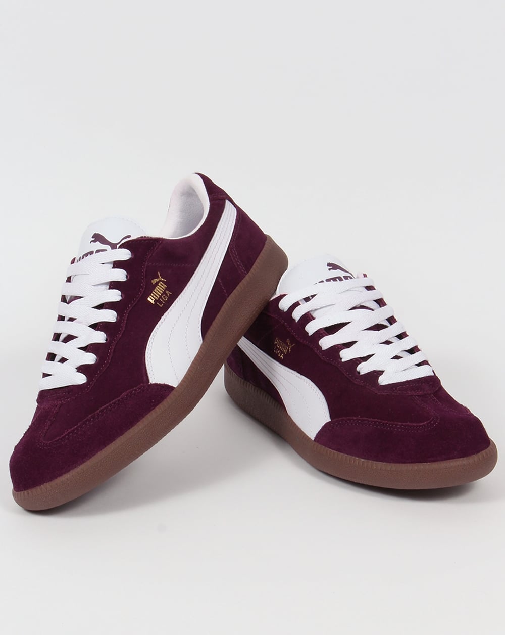 Puma Liga Suede Sneakers Lila/Weiß