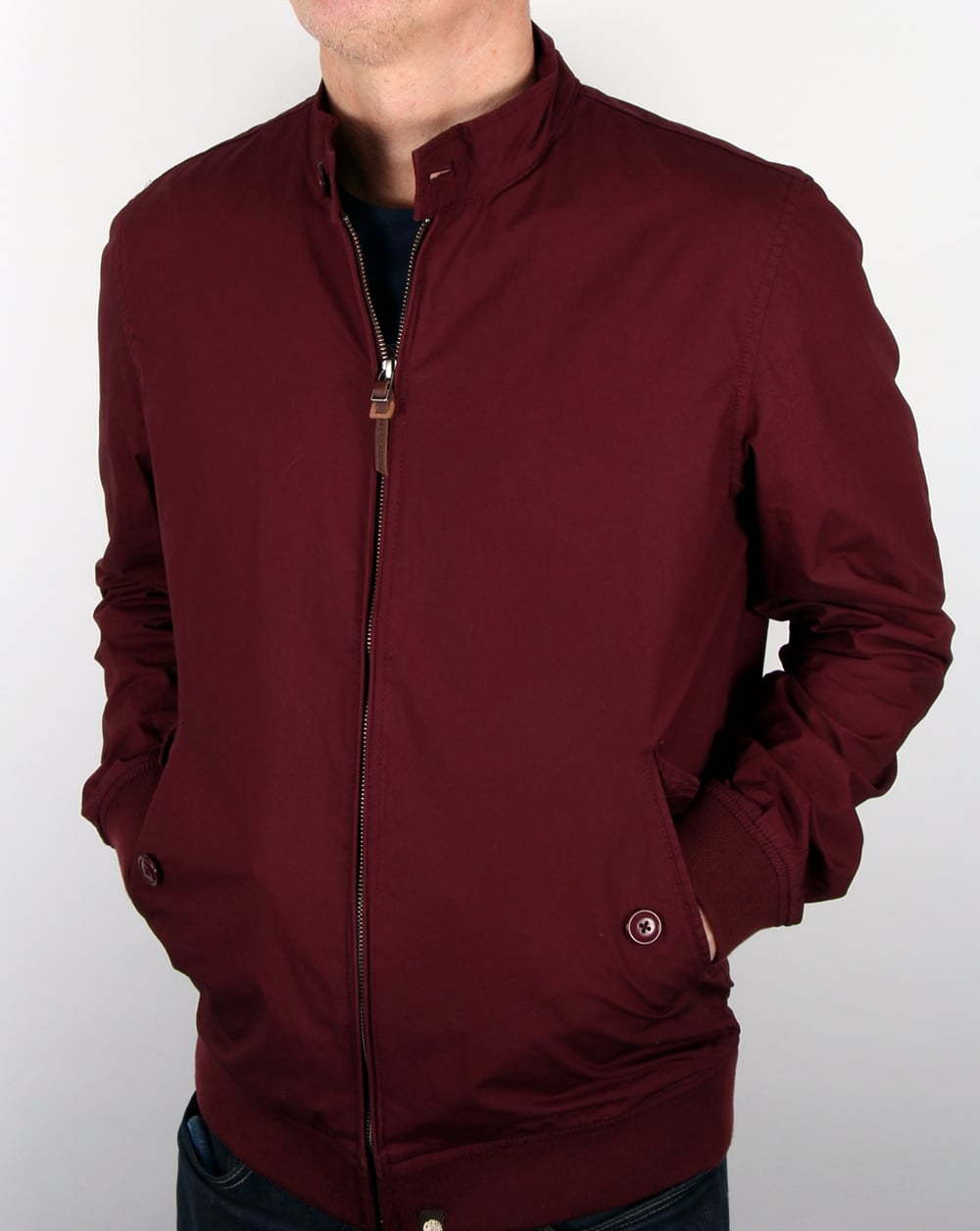 Pretty Green Dalton Harrington Burgund