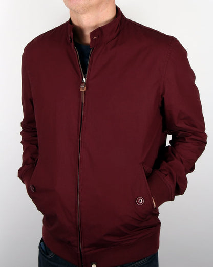 Pretty Green Dalton Harrington Burgund