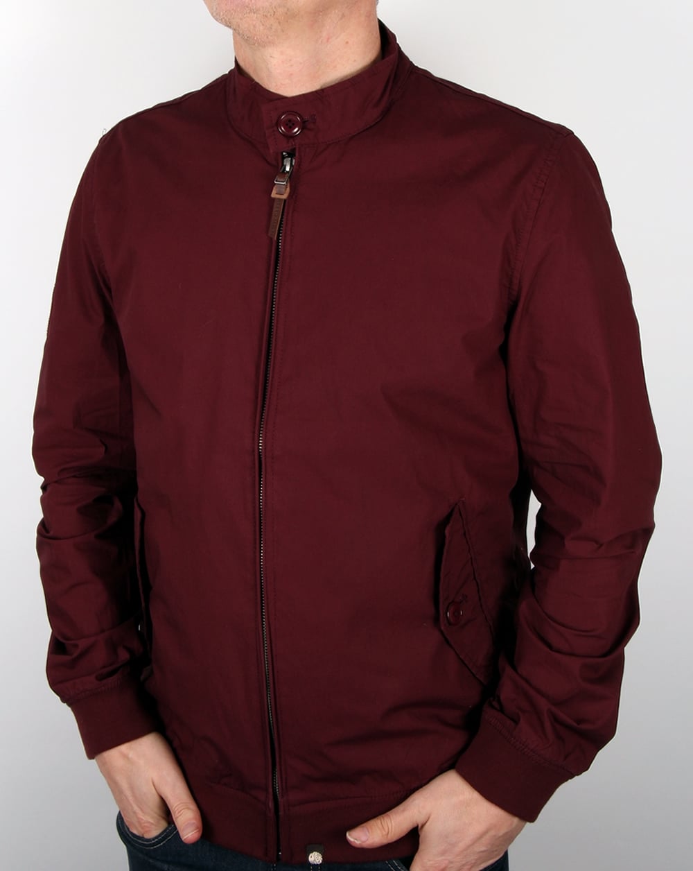 Pretty Green Dalton Harrington Burgund