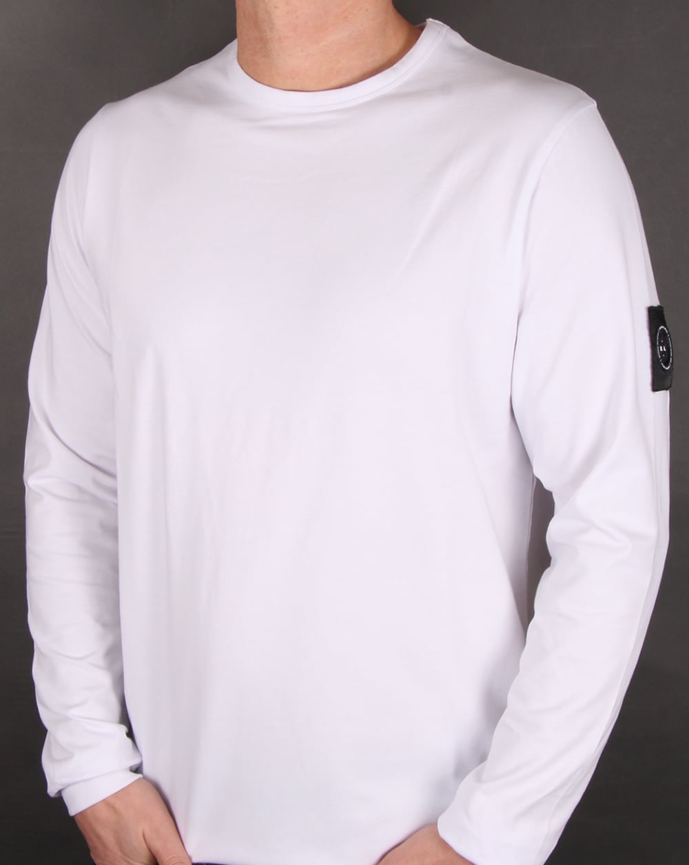 Marshall Artist Siren Langarm-T-Shirt Weiß