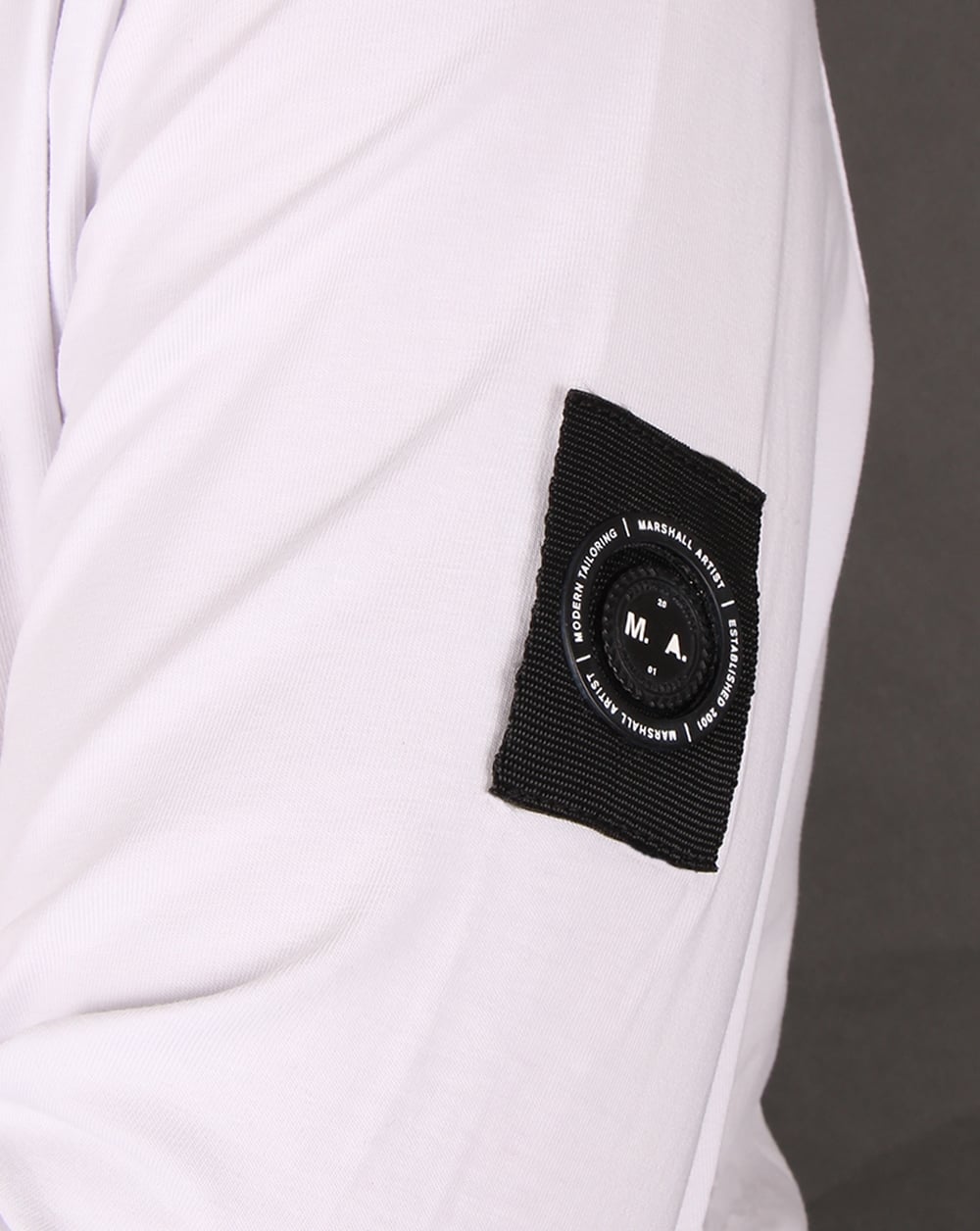 Marshall Artist Siren Langarm-T-Shirt Weiß