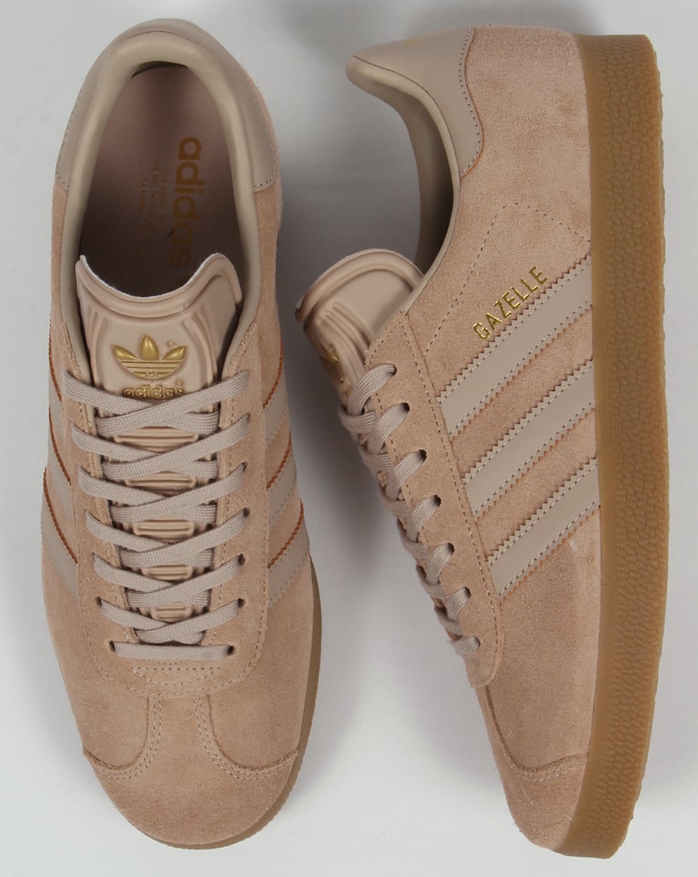 Adidas Gazelle Sneaker in sattem Sandgummi