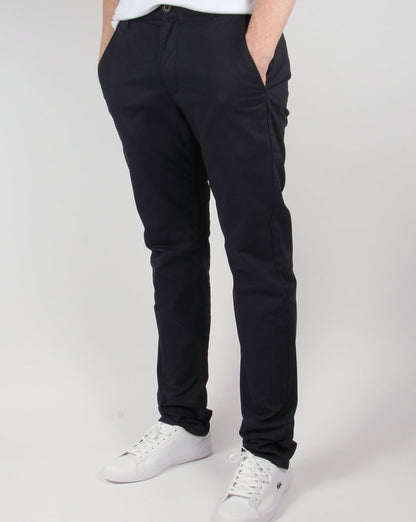 Farah Twill-Chinohose, Marineblau