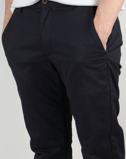 Farah Twill-Chinohose, Marineblau