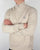 Henri Lloyd Half Zip Knit Sand Marl